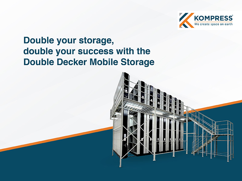 Double Your Storage, Double Your Success with the Double Decker Mobile Storage - Kompress India