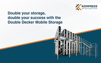 Double Your Storage, Double Your Success with the Double Decker Mobile Storage - Kompress India