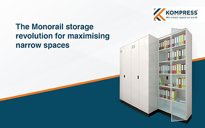 The Monorail Storage Revolution for Maximising Narrow Spaces - Kompress India